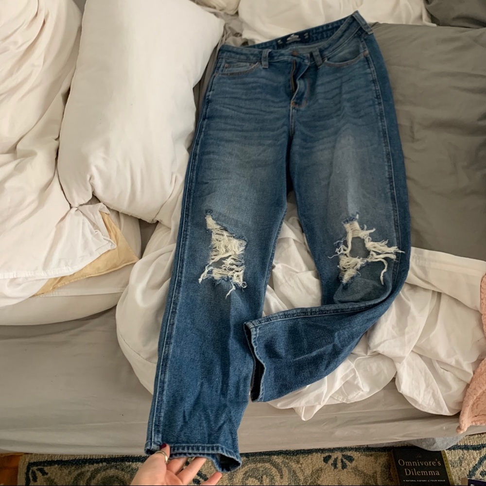 Hollister mom jeans